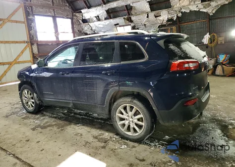 2014 Jeep Cherokee Limited z USA, uszkodzony, nr VIN 1C4PJMDS2EW277252